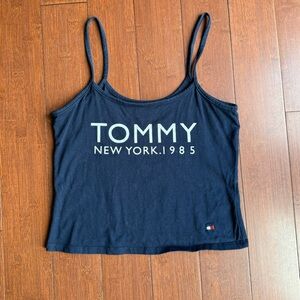 Tommy Hilfiger Blue‎ Sleeveless Crop Camisole